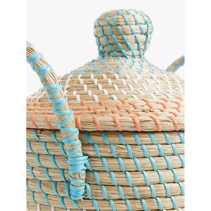 <b>Laundry</b> Hamper Handmade Woven <b>Storage</b> Basket for Bathroom <b>Organization</b> Wholesale Supplier from Vietnam - Product Image 5