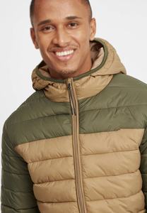 Custom Logo S-6XL Wholesale Light <b>Warm</b> Winter Puff Filled Puffer Cotton <b>Jacket</b> with Pattern for <b>Men</b> - Product Image 4