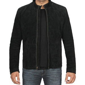 Men'sTop Quality Premium Leather Trucker <b>Jacket</b> <b>Suede</b> Leather Premium Soft Touch Fully Lined Black <b>Suede</b> Jeans Style <b>Jacket</b> - Product Image 5