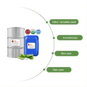 Aceite de Aloe Vera Orgánico Puro AG Organica, Precio al por Mayor, Grado Cosmético, Aceite Portador para el Cuidado de la Piel y el Cabello, Cantidad a Granel, OEM/ODM - Product Image 3