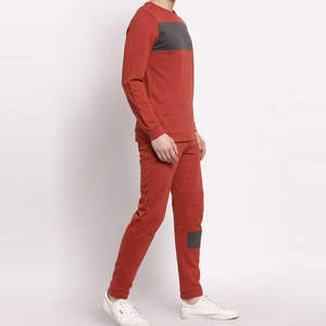 Ensemble de survêtement en molleton technique pour homme, style streetwear décontracté, deux pièces avec sweat à capuche, imprimé, grammage lourd - Product Image 6