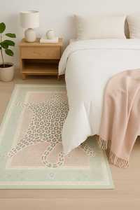 Custom Contemporary Rust Wool Rug Hand Tufted animal skin Pattern Handmade <b>Carpet</b> for Modern Home Interiors - Product Image 2
