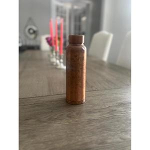 Vintage Style 100% Copper Water <b>Bottle</b> For Sale Lightweight Leakproof Eco Friendly Water <b>Bottle</b> For Household Office Drink Use - Product Image 2