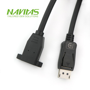 Ensamblaje de cable Displayport AM AF 20 Pin DP - Product Image 4