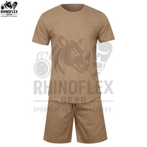 Conjunto de pantalones cortos profesionales para hombre de alta calidad, conjunto de pantalones cortos de verano para hombre, conjunto informal de camiseta y pantalones cortos, conjunto de 2 piezas para hombre. - Product Image 2
