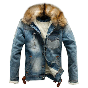 Chaqueta de Mezclilla para Hombre, Diseño Duradero con Botones Frontales para Salidas Casuales, Uso Diario y Viajes de Fin de Semana, Fábrica de Ropa de Gran Volumen - Product Image 1