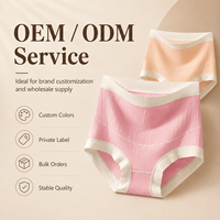 Culottes de maternité taille haute en coton antibactériennes ODM pour femmes, adaptées aux différentes étapes de la grossesse et après l'accouchement