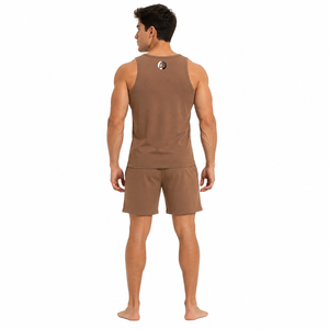 Reliable stitching supports repeated use and Man Tank <b>Top</b> with cool airflow for summer <b>walks</b> and sports practice daily wear - Product Image 3