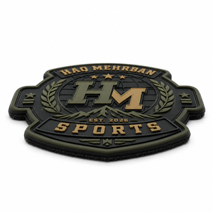 High Quality Custom Embossed 3D <b>PVC</b> Patch Soft Rubber Silicone Logo Badge for Apparel Jackets Tactical Gear - Product Image 3