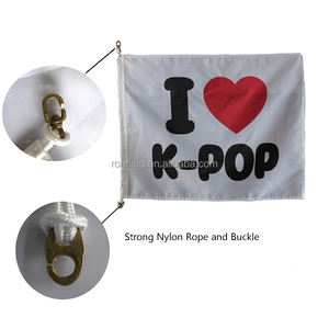 Быстрая доставка, Лучшая цена, 100% полиэфирная печатная сублимационная наружная кампания, любой дизайн, любой размер, логотип, текстовые флаги - Product Image 5