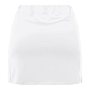 Women's Pink Asymmetrical Sport <b>Skirt</b> <b>With</b> Built-In Shorts <b>Elastic</b> <b>Waist</b> Breathable Polyester Mini Length Summer Wear - Product Image 6