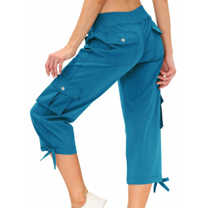 Pantalon Capri Femme Respirant Streetwear Qualité Supérieure Pour Tous les Jours – Nouvelle Collection - Product Image 2
