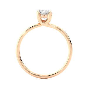 Elegant Design Round Cut in 18K Gold <b>Diamond</b> <b>Ring</b> Single Piece of <b>Diamond</b> Stone for Wedding & Engagement <b>Diamond</b> <b>Rings</b> - Product Image 6
