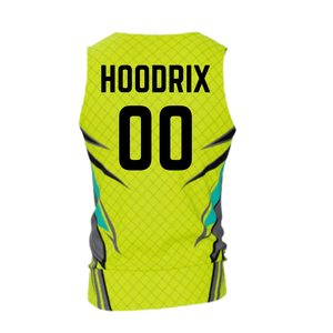 Maillots de Dodgeball Sublimés Personnalisés à Rayures Multicolores, Séchage Rapide, Vêtements de Sport pour Équipes, Tenues de Match en Gros - Product Image 2
