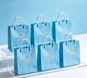 Emballages personnalisés, sacs personnalisés, sacs shopping, sacs en papier de marque, sacs d'emballage personnalisés, emballages en papier, sacs en papier personnalisés - Product Image 1