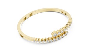 Bracelet élégant en or massif 14 carats avec diamant de laboratoire de forme ronde, certifié IGI, idéal pour cadeau, mariage, fiançailles, personnalisation OEM/ODM disponible - Product Image 3