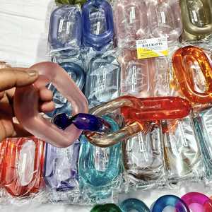 Escultura de Resina con Forma de Búho Artístico, Hecha a Mano, con Cadena Decorativa para Colgar en la Pared, Tema de Ángel de Año Nuevo, Artículo Artesanal, Color Azul - Product Image 5