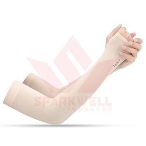 ปลอกแขนกันรังสียูวีแบบยูนิเซ็กซ์ ลายพิมพ์แฟชั่น ผ้ายืดสแปนเด็กซ์ โพลีเอสเตอร์ ย้อมสีพื้น ปลอกแขนขวา สำหรับผู้ใหญ่ ป้องกันแสงแดดสำหรับปั่นจักรยาน - Product Image 2