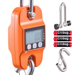 Bilancia Digitale a Gancio 400 kg/880 libbre, Portatile con Cassa in Alluminio Pressofuso e Display LCD, Divisione 0,2 libbre - Product Image 1
