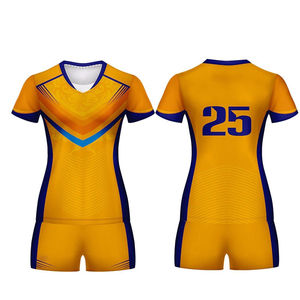 2026 Top Sale Comfortable New Design Volleyball custom color With Shorts Printing Volleyball Uniforms for sale with low price - Product Image 3