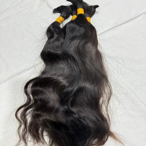 Extensiones de Cabello Humano Natural Sin Procesar Más Vendidas, Paquete de Cabello Ondulado de Alta Calidad de Proveedor Indio - Product Image 3