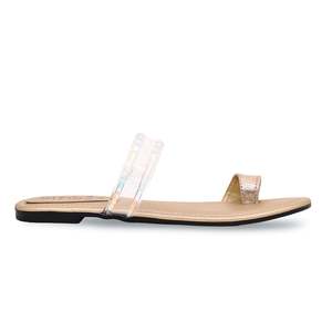Chaussures épaisses décontractées dorées CL1604 - Product Image 3