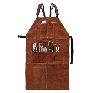 Nuevo Delantal de Chef de Manga Corta Unisex, Transpirable, Cómodo y de Alta Calidad, Delantales de Cuero de Manga Corta Cómodos - Product Image 1