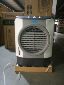 Vente chaude, bonne quantité, refroidisseur d'air évaporatif, refroidisseur d'air électrique portable, climatiseur de pièce 220v 100w, pièces de rechange gratuites, 4500m3/h - Product Image 2