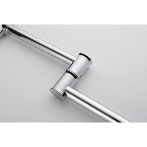 Rubinetto Moderno in Ottone da Parete per Riempimento Pentole, con Due Attacchi Pieghevoli e Funzione SW - Product Image 3