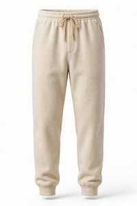 Pantalones Deportivos Casuales para Hombre WA BROTHERS, Negros, de Forro Polar, Peso Medio, para Invierno, con Cintura Elástica, Cordón Ajustable y Puños en las Piernas - Product Image 2