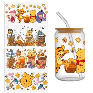 Etiquetas Decorativas de Plástico para Vasos con Diseño Moderno Impermeable y Protección UV DTF de Delarchi, para Decoración de Fábricas, Personalización Disponible DT3 - Product Image 3