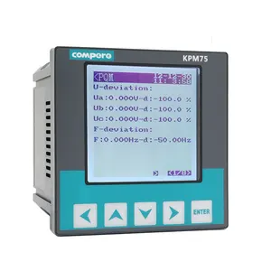 Compteur de puissance industriel triphasé multifonction écran LCD Compteur de puissance intelligent Compteur d'électricité triphasé RS485
