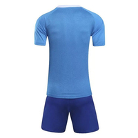 Nouveau prix de gros, uniforme de football 100% polyester, logo personnalisé, couleur et taille, séchage rapide, uniformes de football pour adultes