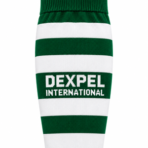 Dexpel International Yellow Knee High Sports Soccer Football Team Uniform Tube <b>Socks</b> Anti-Bacterial Breathable Bottom Custom OEM - Product Image 5