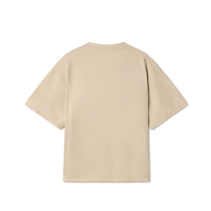 T-shirt d'été fin en soie glacée pour homme, col rond, manches courtes, décontracté, 100 % coton, uni, en modal tricoté, coupe oversize - Product Image 2