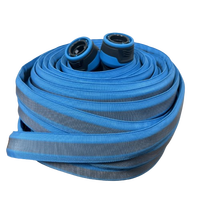 Tuyau d'arrosage léger de 50 pieds, 250 psi, pression d'éclatement, sans pli, compatible avec les matériaux PP + Tetoron, garantie de 2 ans.