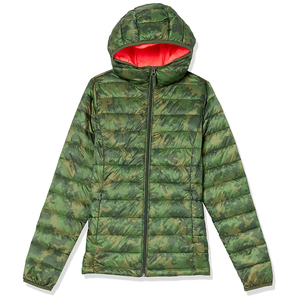 Chaqueta acolchada de alta calidad para mujer, transpirable, con capucha roja, ideal para moda, actividades al aire libre y uso diario. - Product Image 4