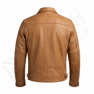 Chaqueta de Motociclista de Cuero Genuino para Hombre de la Mejor Calidad, Nueva Colección de Invierno, Chaquetas de Motocicleta con Protecciones Desmontables Personalizadas - Product Image 2
