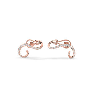 Pendientes de Diamantes de Laboratorio de 0.75 Quilates, Corte Brillante Redondo, Oro de 10K/14K, Diseño Ligero y Único, Joyería Certificada de Laboratorio al por Mayor - Product Image 3