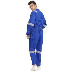 Nouvelle arrivée Combinaison de travail respirante et réglable certifiée CE Fabriquée avec un tissu de qualité supérieure Assure un port confortable et une sécurité Hommes - Product Image 4