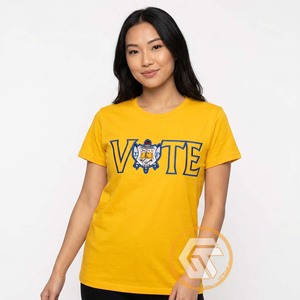 T-shirt décontracté pour femmes de la sororité Sigma Gamma Rho, 100 % coton jersey, respirant, écologique, anti-UV, séchage rapide, vente en gros - Product Image 2