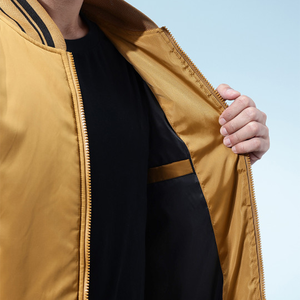 Custom <b>men</b> bomber <b>jacket</b> quilted puffer varsity windproof streetwear fishing winter breathable lightweight <b>men</b> fashion satin OEM - Product Image 3