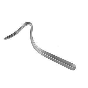 Venta al por mayor: Instrumento quirúrgico TAEGER, palanca ósea curva de 175 mm (6.78 pulgadas), punta roma de 12 mm de ancho, fabricado en acero inoxidable BM.33.2204aq - Product Image 5