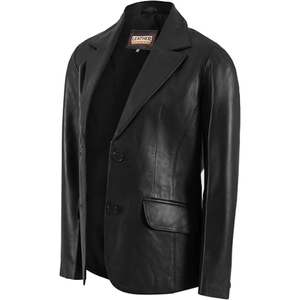 Women’s Premium Genuine Leather Long <b>Coat</b> Elegant <b>Full</b> <b>Length</b> Classic Tailored Winter Fashion Outerwear Jacket Custom Style Plus - Product Image 2