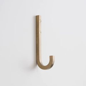 Stylish Brass Wall <b>Hooks</b> Premium Hanging Organizer Decorative Coat Holder <b>Bathroom</b> Utility Rack Home Decor - Product Image 2