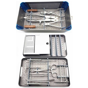 Kit de Instrumentos Veterinarios para Fracturas de Acero Inoxidable, Mini Fragmentos Únicos, 56 Piezas/Set - Product Image 6