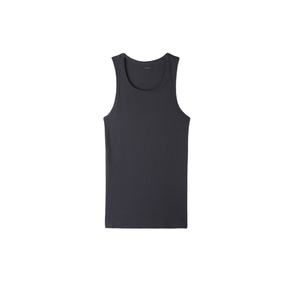 Recién llegado, chaleco elástico acanalado Wife Beater 3xl para hombre, camiseta sin mangas lisa con cuello en U de verano para exportación de hombre desde BD - Product Image 5