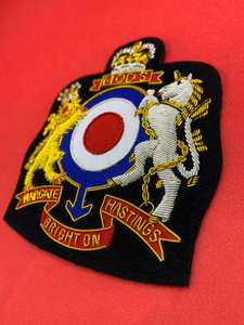 Luxury Hand Embroidery Badges Premium Quality Handmade Embroidered Patches with Custom Logo OEM Service OEM Size Private Label - Product Image 3