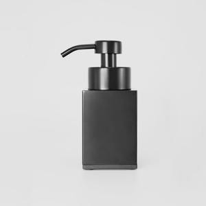 Black Metal <b>Soap</b> and Wash Container <b>Refillable</b> <b>Hand</b> <b>Soap</b> Dispenser Suitable for Formal Areas Office and Corporate Use From India - Product Image 1