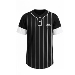 เสื้อเบสบอลผู้ชายที่กำลังมาแรงในตอนนี้ วัสดุที่ระบายอากาศได้ดีและน้ำหนักเบาสำหรับการเล่นกีฬากลางแจ้ง - Product Image 1